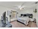Serene bedroom with natural light and decorative plants at 2526 Fabry Cir, Orlando, FL 32817