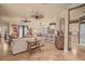 Spacious living room featuring tile floors and ceiling fans at 2569 Laurel Glen Dr, Lakeland, FL 33803