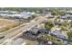 Aerial view of the home and surrounding area, showing the proximity to local businesses at 2705 N Martha Ave, Lakeland, FL 33805