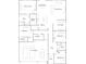 Detailed floor plan showcasing a spacious layout with four bedrooms, three baths, a three-car garage, and open-concept living spaces at 2991 Flying Blackbird Rd, Bartow, FL 33830