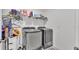 Laundry room with modern washer and dryer set at 2991 Flying Blackbird Rd, Bartow, FL 33830