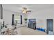 Bright office space featuring an aquarium and modern desk, creating a serene and productive work environment at 2991 Flying Blackbird Rd, Bartow, FL 33830