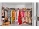 Well-organized walk-in closet with shelving and rods to accommodate all clothing storage needs at 2991 Flying Blackbird Rd, Bartow, FL 33830