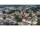 An aerial view reveals the property's location and surrounding neighborhood at 415 Manor Dr, Bartow, FL 33830