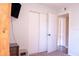The spacious bedroom contains large closet, white trim at 1160 Eleanore Ave, Bartow, FL 33830