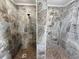 Dual showers featuring tile walls and floor at 1328 Edgewater Beach Dr, Lakeland, FL 33805