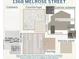 Interior design scheme showcasing flooring, countertops, interior/exterior paint options, cabinets and tile at 1368 Melrose St, Lake Alfred, FL 33850