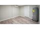 Finished basement area, featuring durable floors and a convenient water heater installation at 1507 Holly Rd, Lakeland, FL 33801