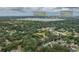 Aerial view of the property with a yellow outline, close to Southeastern University and Downtown Lakeland at 2219 New Jersey Rd, Lakeland, FL 33803