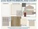 Aesthetic home design selections include cabinets, countertops, flooring, paint, and wall tile selections at 2331 Northumberland Ct, Haines City, FL 33844