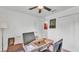 Comfortable office space with desk, computer, and seating, offering an efficient area to work from home at 4582 Penkert Pl, Lakeland, FL 33811