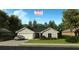 Charming single-story home featuring a well-maintained lawn and attached two car garage in a suburban neighborhood at 5909 Cormorant Ct, Lakeland, FL 33809