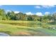 Scenic view of a pond surrounded by lush greenery, offering a peaceful natural setting at 6435 Sedgeford Dr, Lakeland, FL 33811