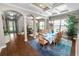 Elegant dining room showcasing a decorative ceiling, and an open layout great for entertaining guests at 843 Christina Chase Dr, Lakeland, FL 33813
