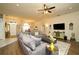 Inviting living area showcasing an open design with seamless flow to dining and kitchen spaces at 8760 Plantation Ridge Blvd, Lakeland, FL 33809