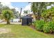 Storage shed provides practical space for tools and equipment at 911 S Missouri Ave, Lakeland, FL 33803