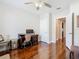 Office space with wood floors, neutral walls and lots of natural light at 120 Grove Branch Rd, Winter Haven, FL 33880