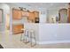 This kitchen offers generous counter space and modern appliances at 2032 Indian Sky Cir, Lakeland, FL 33813