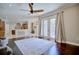 Living room featuring hardwood floors and access to the kitchen at 2032 Indian Sky Cir, Lakeland, FL 33813