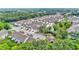 Community from an aerial view, featuring well-manicured lawns, mature trees, and a sense of community at 2047 Winterset Dr, Lakeland, FL 33813