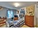 Comfortable bedroom with a camo bed, and deer decor at 2145 Limedale Rd, Lakeland, FL 33809