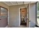 Functional laundry room with washer, dryer, and access to exterior, enhancing home convenience at 2145 Limedale Rd, Lakeland, FL 33809