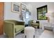 Cozy sitting area with stylish decor and comfortable seating at 312 Palencia Pl, Lakeland, FL 33803