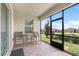 Screened lanai, perfect for enjoying the outdoors in comfort and style at 3136 Langdon Ln, Winter Haven, FL 33884