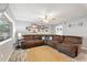 Comfortable living room with decor and lots of seating at 440 Lake Daisy, Winter Haven, FL 33884