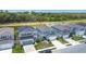 Aerial view of house showing proximity to pond at 511 Preserve Pointe Blvd, Davenport, FL 33837