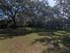 Spacious grassy backyard with mature trees providing ample shade and privacy at 5624 Laurel Oak Dr, Lakeland, FL 33811