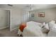 Bright bedroom with a large bed, closet space, and a peaceful ambiance at 5624 Laurel Oak Dr, Lakeland, FL 33811