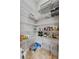 Walk-in pantry with wire shelving at 6542 Eagle Ridge Way, Lakeland, FL 33813