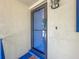 Entrance featuring a secure screen door, offering curb appeal and added security at 110 N Tremain St # 206, Mount Dora, FL 32757