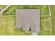 An aerial view displays the roof and backyard of this well maintained home at 1146 Enclave Ct., Auburndale, FL 33823