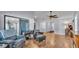 Inviting living room with ample seating and a ceiling fan for added comfort at 1423 Ridgegreen N Loop, Lakeland, FL 33809