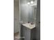 Nicely designed bathroom featuring new vanity, faucet and mirror at 2005 Blue Lake Dr, Lakeland, FL 33801