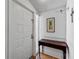Inviting foyer featuring wood floors, a decorative table, and stylish accents at 2025 Sylvester Rd # P4, Lakeland, FL 33803