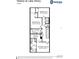 Second floor plan of home featuring bedrooms, hall bath, and owner's suite at 218 Turtle Bay Ave, Winter Haven, FL 33881