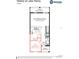 First floor plan of home featuring gathering room, kitchen, den, and entry at 218 Turtle Bay Ave, Winter Haven, FL 33881