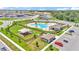 Community pool and playground with ample parking and green space in a residential neighborhood at 2546 Red Egret Dr, Bartow, FL 33830