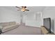 Large carpeted loft area provides additional living space upstairs at 2546 Red Egret Dr, Bartow, FL 33830