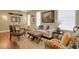 Cozy living room featuring colorful accents, comfortable seating, and lots of natural light at 2731 Coventry Ave, Lakeland, FL 33803