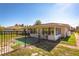 Fenced-in backyard features a large enclosed patio with lots of sunlight, grass, and privacy at 2757 Pine Acres Dr, Lake Wales, FL 33898