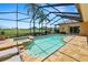 Beautiful pool and spa area with golf course views, perfect for outdoor relaxation and entertainment at 2936 Grasslands Dr, Lakeland, FL 33803
