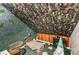 Playful attic space with mushroom wallpaper, a small bed, and a gnome statue, creating a whimsical retreat at 3020 Crews Lake Dr, Lakeland, FL 33813