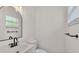 Bathroom featuring a modern vanity, mirror, and fixtures at 3829 Abbott Ln, Lakeland, FL 33810