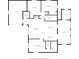 Detailed floor plan showcasing the layout of the home, including bedrooms, bathrooms, and living spaces at 417 El Salvador Dr, Lakeland, FL 33809