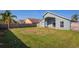 Large fenced yard perfect for and pets with plenty of room to run and play around at 436 Lady Diana Dr, Davenport, FL 33837