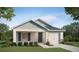 Charming single-story home featuring a well-manicured lawn, stone accents, and a welcoming entrance at 4486 Rapallo Ave, Winter Haven, FL 33884